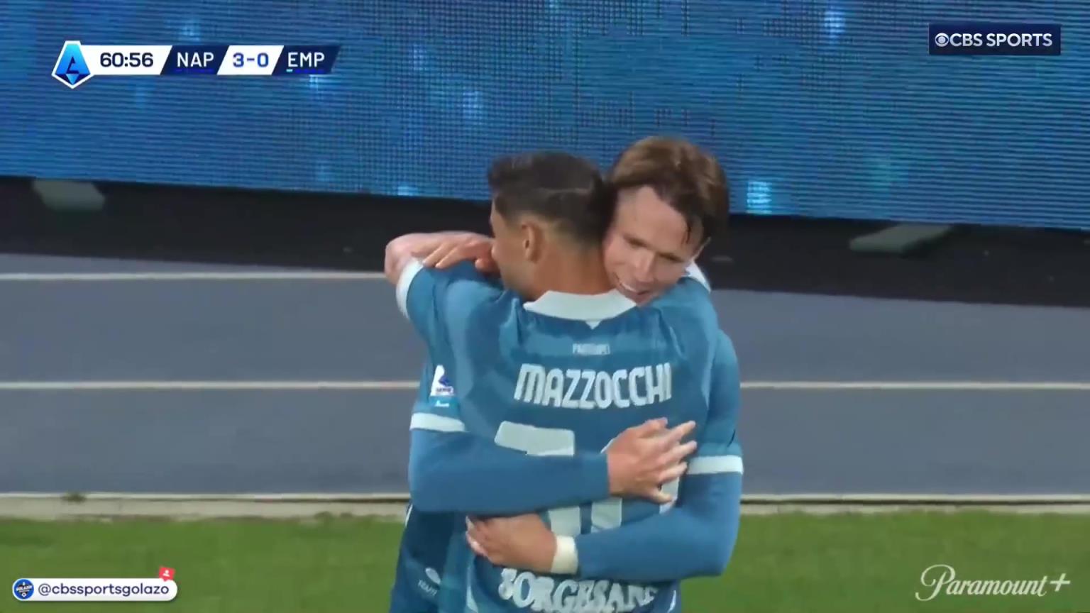 無敵雙響炮！麥克托米奈甩頭破門梅開二度！盧卡庫傳中送助攻！