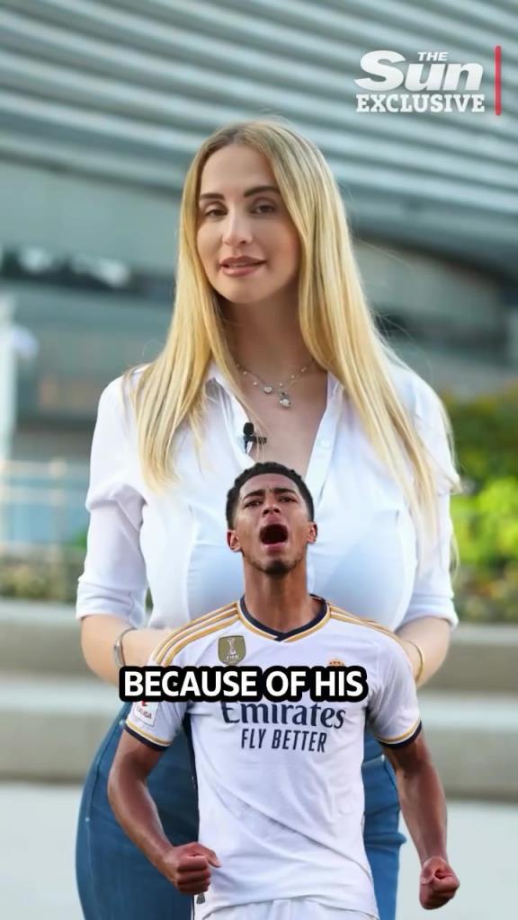 WTF！根本聽不清這皇馬女主持講啥，這身材真的很吸引眼球