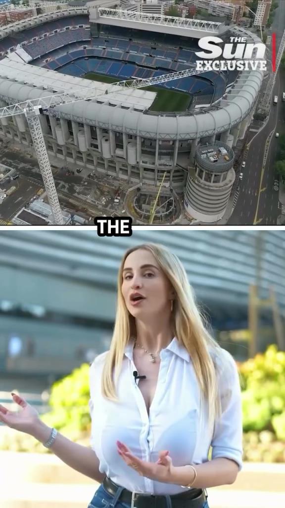 皇馬女主持預測歐冠比分，請原諒我！！我的全部精力都被身材吸引